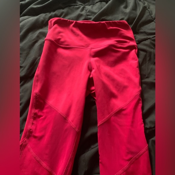 MESH PINK GYM LEGGINGS - Picture 2 of 4